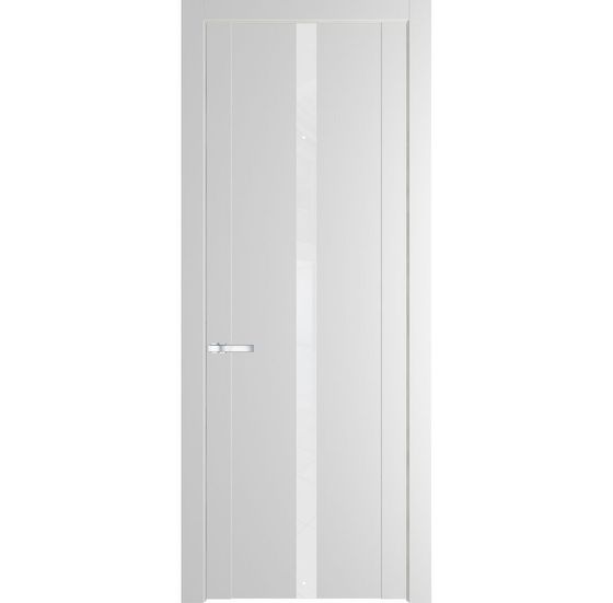 Межкомнатная дверь эмаль Profil Doors 1.8P крем вайт стекло лак классик