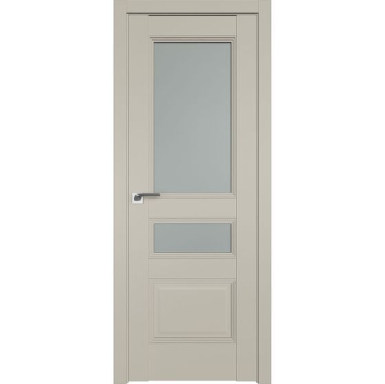 Фото межкомнатной двери unilack Profil Doors 68U шеллгрей стекло матовое