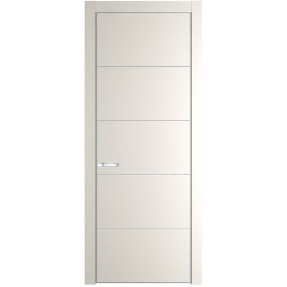 Profil Doors 15PA перламутр белый профиль серебро