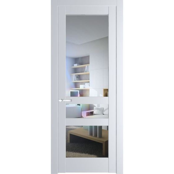 Межкомнатная дверь эмаль Profil Doors 3.5.2PD вайт остеклённая