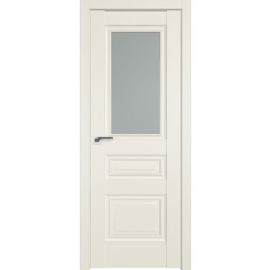 Фото межкомнатной двери unilack Profil Doors 2.39U магнолия сатинат стекло матовое