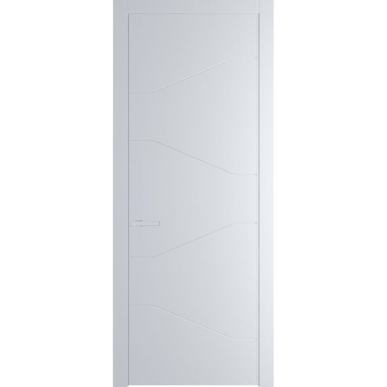 Фото межкомнатной двери эмаль Profil Doors 2PE вайт глухая крома матовая