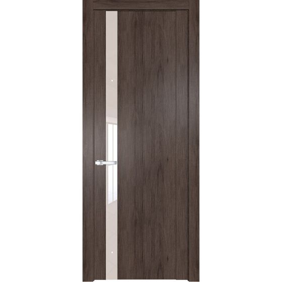 Межкомнатная дверь Profil Doors 1.2N дуб тобакко стекло перламутровый лак