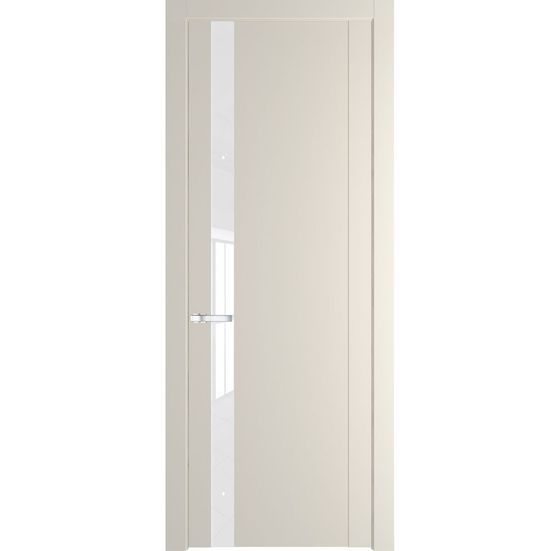 Межкомнатная дверь эмаль Profil Doors 1.2P кремовая магнолия стекло лак классик