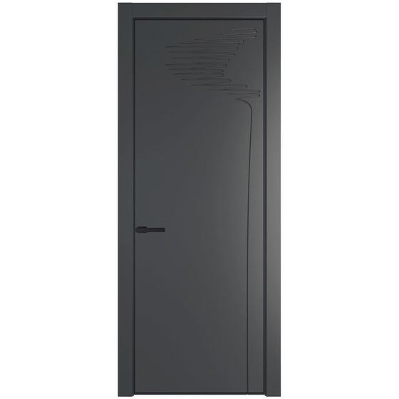 Profil Doors 25PA графит профиль чёрный матовый