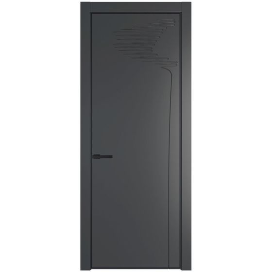 Profil Doors 25PA графит профиль чёрный матовый