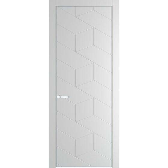 Profil Doors 9PA крем вайт профиль серебро