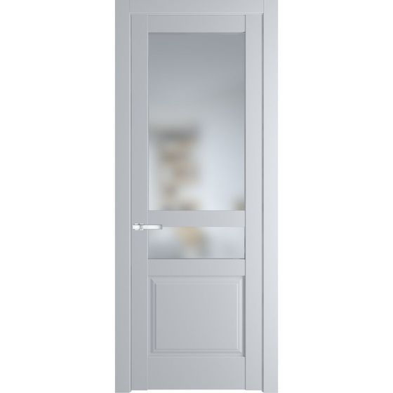 Межкомнатная дверь эмаль Profil Doors 4.5.4PD лайт грей остеклённая