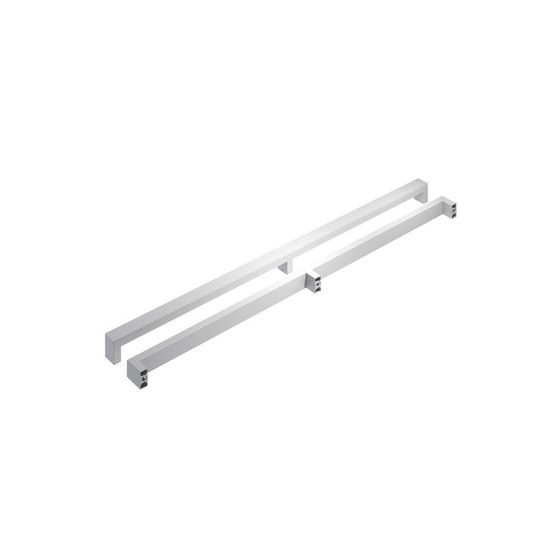 Дверная ручка-скоба Profil Doors Di Base 20x40 белая матовая для замка AGB TOUCH