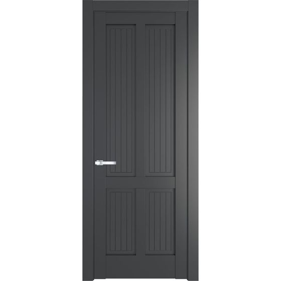 Фото межкомнатной двери эмаль Profil Doors 3.6.1PM графит глухая