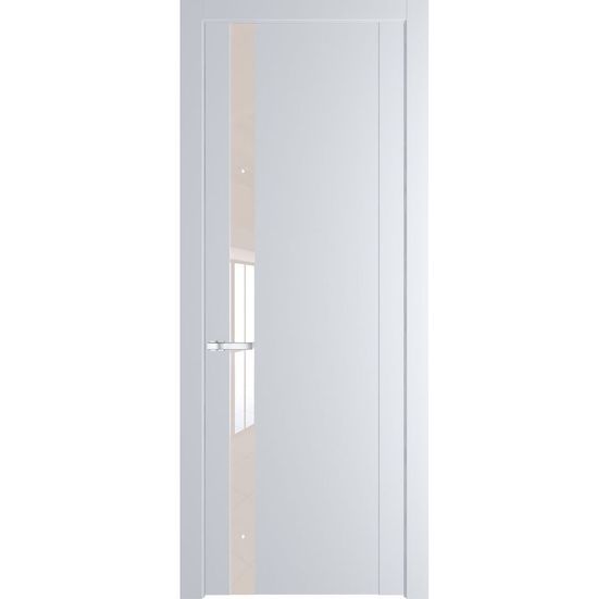 Межкомнатная дверь эмаль Profil Doors 1.2 P стекло перламутровый лак