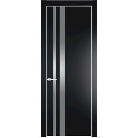 Profil Doors 20PA блэк профиль серебро стекло серебро матлак