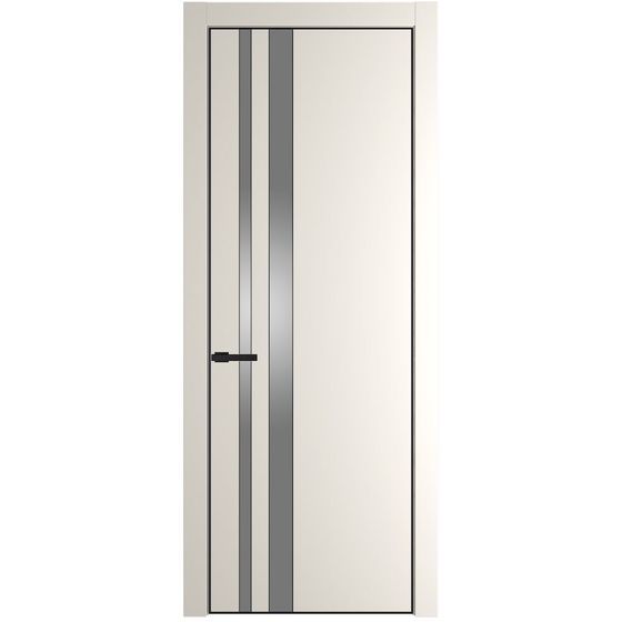 Profil Doors 20PA перламутр белый профиль чёрный матовый стекло серебро матлак