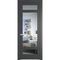Межкомнатная дверь эмаль Profil Doors 4.3.2PD графит остеклённая