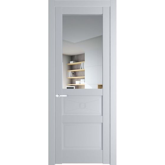 Межкомнатная дверь эмаль Profil Doors 1.5.2PM лайт грей остеклённая