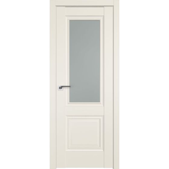 Фото межкомнатной двери unilack Profil Doors 2.37U магнолия сатинат стекло матовое