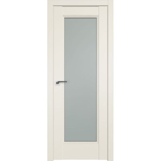 Фото межкомнатной дверь unilack Profil Doors 65U магнолия сатинат стекло матовое