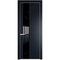 Profil Doors 19PA нэви блу профиль серебро стекло чёрный лак