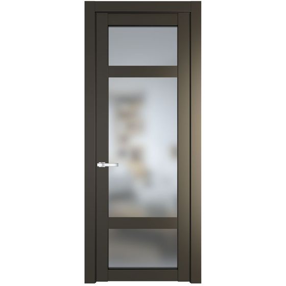 Межкомнатная дверь эмаль Profil Doors 2.3.2PD перламутр бронза стекло матовое