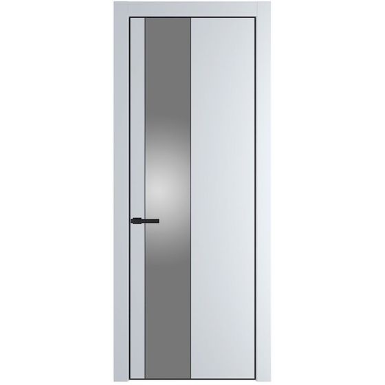 Profil Doors 19PA вайт профиль чёрный матовый стекло серебро матлак