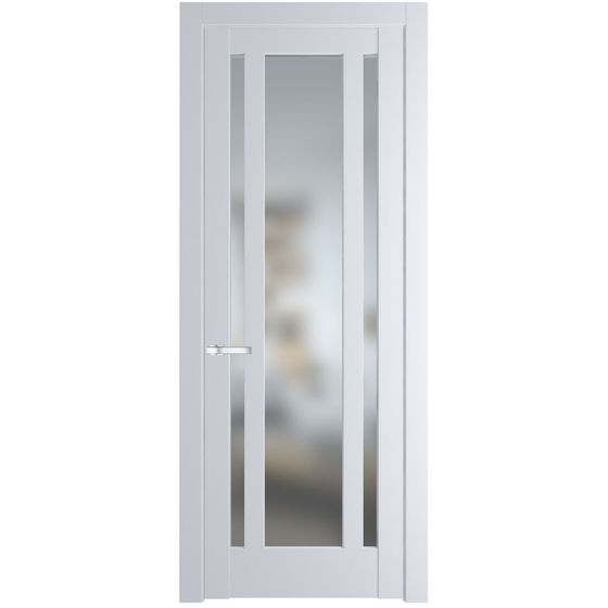 Межкомнатная дверь эмаль Profil Doors 3.5.2PM вайт остеклённая