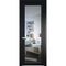Межкомнатная дверь эмаль Profil Doors 2.1.2PD блэк остеклённая