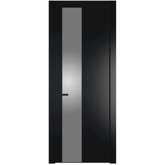 Profil Doors 19PA блэк профиль чёрный матовый стекло серебро матлак
