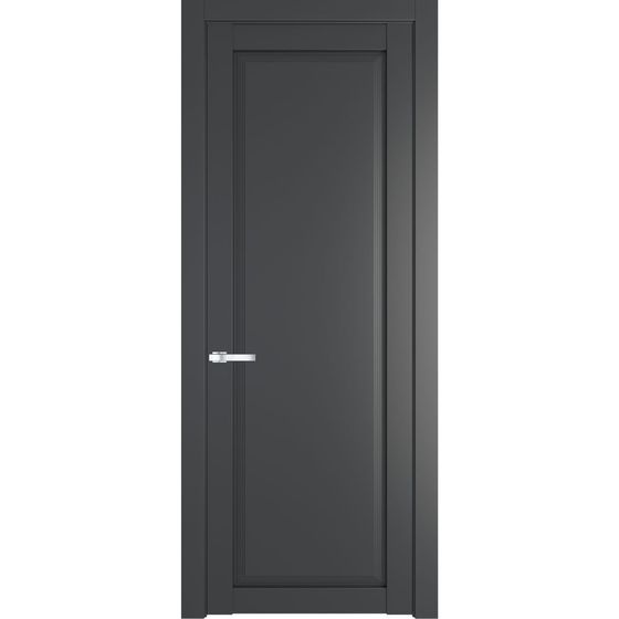 Межкомнатная дверь эмаль Profil Doors 2.1.1PD графит глухая