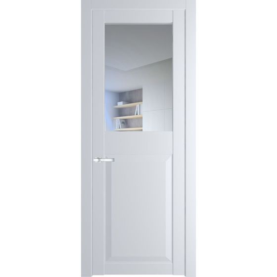 Межкомнатная дверь эмаль Profil Doors 1.6.2PD вайт остеклённая