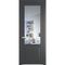 Межкомнатная дверь эмаль Profil Doors 1.2.2PD графит остеклённая