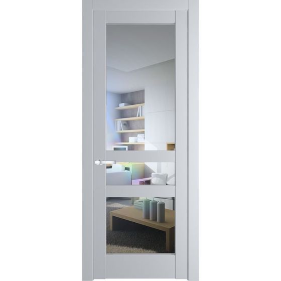 Межкомнатная дверь эмаль Profil Doors 4.5.2PD лайт грей остеклённая