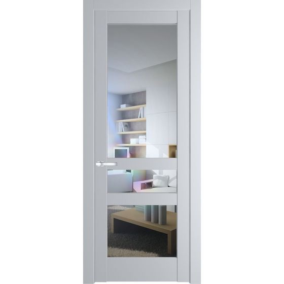 Межкомнатная дверь эмаль Profil Doors 3.5.2PD лайт грей остеклённая